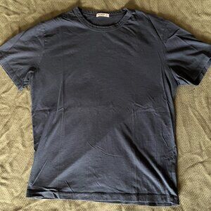 Buck Mason Pima Classic Tee Navy